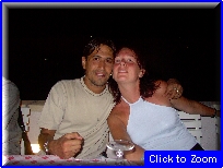 32Kal e Stefania Cena San Gregorio.JPG