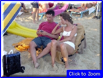 39Max e Chicca Spiaggia Friend's.JPG